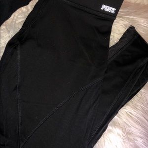 VS Black Mesh Leggings